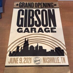 Gibson Guitar Hatch Show Print